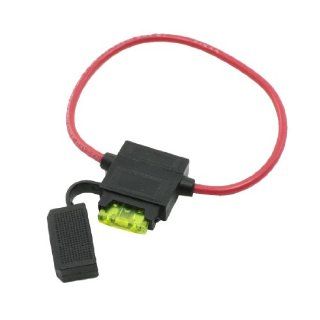 Car Boat Truck 12# AWG Wire Blade Fuse w Plastic Holder Block 12V 10A BH708: Automotive