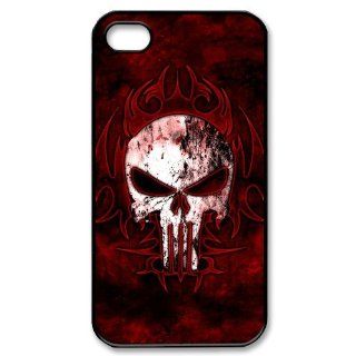 Custom Zombies Skull Cover Case for iPhone 4 4s LS4 3723: Cell Phones & Accessories
