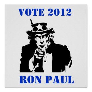 VOTE RON PAUL 2012 POSTER
