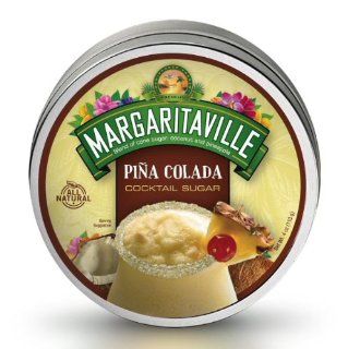 Twang Margaritaville Pina Colada All Natural Cocktail Rimming Sugar 4 Oz : Cocktail Mixes : Grocery & Gourmet Food