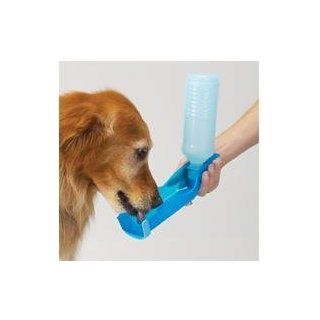 Dog Water Bottle   Portable   Carrying Strap and Belt Clip Included   Handi Drink 17Oz : Pet Water Bottles : Pet Supplies