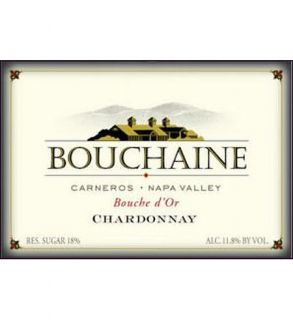 2010 Bouchaine Bouche d'Or Late Harvest Chardonnay 500 mL: Wine