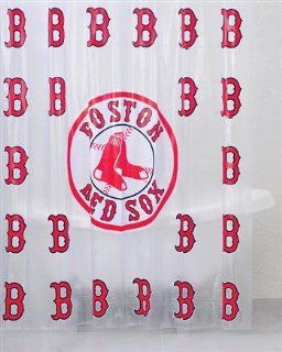 MLB PVC Shower Curtain MLB Team: Boston Red Sox  