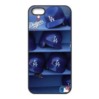 Treasure Design MLB Los Angeles Dodgers APPLE IPHONE 5 Best Rubber Cover Case: Cell Phones & Accessories