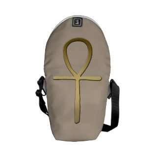 Ankh Egyptian symbol Courier Bag