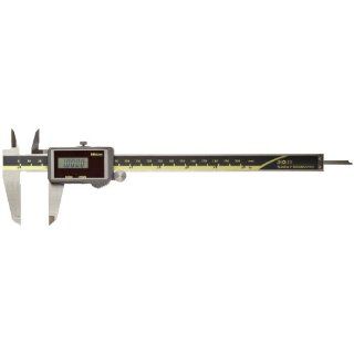 Mitutoyo 500 475 Digital Calipers, Solar Powered, Inch/Metric, for Inside, Outside, Depth and Step Measurements, Stainless Steel, 0"/0mm 8"/200mm Range, +/ 0.001"/0.01mm Accuracy, 0.0005"/0.01mm Resolution: Industrial & Scientific