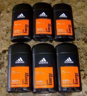 Adidas Deep Energy Clear Stick Deodorant 3 Oz Lot of 6 Health & Personal Care