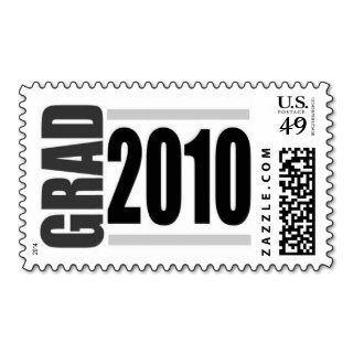 2010 Graduate   silver Stamp