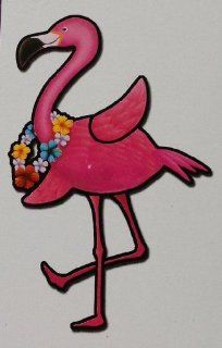 38" Large Cardboard Flamingo   Jointed Cutout Wall Decoration for Tropical Party Health & Personal Care