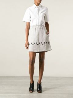 Carven Embroidered Skirt   Voo Store