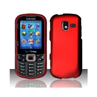 Red Hard Cover Case for Samsung Intensity III 3 SCH U485: Cell Phones & Accessories