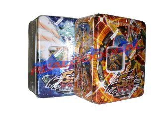 YuGiOh 5D's 2009 Collector's Tins 1st Wave Ancient Fairy Dragon and Power Tool Dragon ( Set of 2 Tins ): Toys & Games