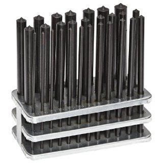 Fowler 52 482 028 Steel Transfer Punch Set supplied with Index stand, 28 Piece: Hand Tool Transfer Punches: Industrial & Scientific