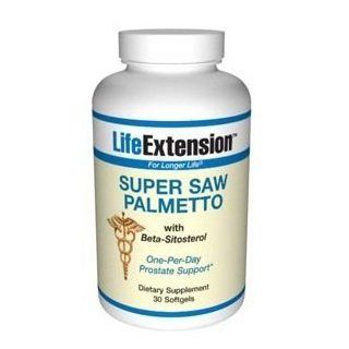 Super Saw Palmetto 320 Mg W/beta Sitosterol 30 Softgels: Health & Personal Care