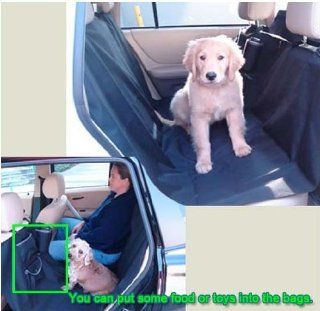 HDP Car Rear Full Seat Heavy Duty Cover Hammock with Pockets : Automotive Pet Seat Covers : Pet Supplies