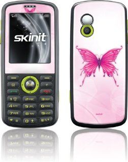 Pink Fashion   Pink Butterfly   Samsung Gravity SGH T459   Skinit Skin: Cell Phones & Accessories