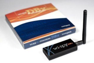 Wi Spy DBx   USB Spectrum Analyzer with Chanalyzer Software: Computers & Accessories