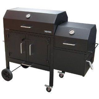 Landmann 590135 Black Dog 42XT BBQ Charcoal Grill and Smoker, 506 Square Inch, Black : Freestanding Grills : Patio, Lawn & Garden