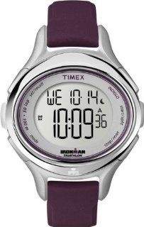 Timex Women's T5K498 Ironman All Day 50 Lap Plum Silicone Strap Watch at  Women's Watch store.