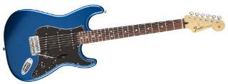 Fender Standard Stratocaster Electric Guitar, Rosewood Fingerboard, Ocean Blue Candy (Satin): Musical Instruments