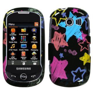 Colorful Chalkboard Star Phone Cover Protector Case for AT&T Samsung Flight II A927: Cell Phones & Accessories