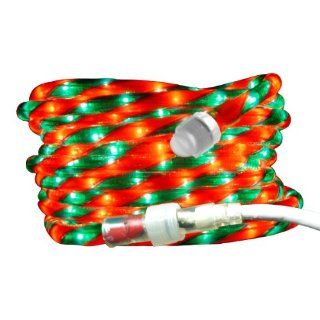 Candy Cane Rope Light   Red and Green   18 ft.   Brite Star 3716900: Home Improvement