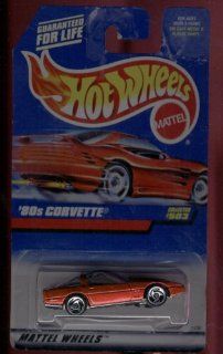 Hot Wheels 1997 503 '80s Corvette 1980s 1:64 Scale: Toys & Games