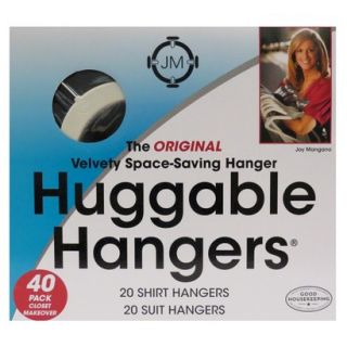Joy Mangano Huggable Hangers® 40 Pc. Combo P