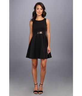 Ivy & Blu Maggy Boutique Sleeveless Fit & Flare Dress Black