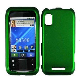Dark Green Hard Case Cover for Motorola Flipside MB508: Cell Phones & Accessories