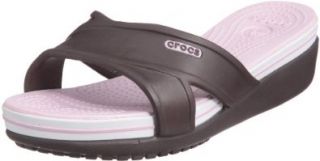 Crocs Women's Crocband Wedge Sandal: Shoes