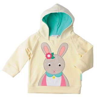 betty the bunny hooded sweatshirt by olive&moss