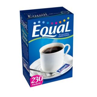 Equal Artificial Sweetener Packets   200 Packets