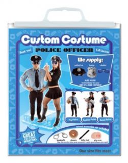 Police Costume Kit Costume Accessory Set: Clothing