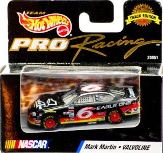 1998   Mattel   Team Hot Wheels   Pro Racing   Track Edition   NASCAR   Mark Martin   #6 Eagle One   Ford Taurus   Out of Production   New   Limited Edition   Collectible: Toys & Games