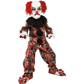 Smiffys Scary Clown Costume Large: Toys & Games