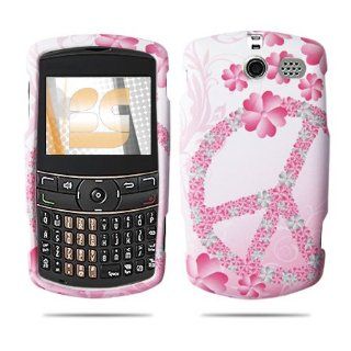 Peace & Flowers Protector Case for Cricket TXTM8 3G (ZTE A410): Cell Phones & Accessories