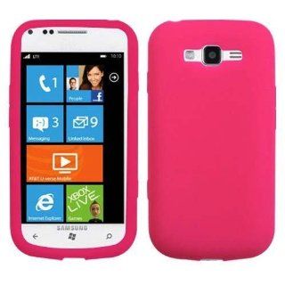 Importer520 Silicone Rubber Gel Soft Skin Case Cover for Samsung Focus 2 i667 (Hot Pink): Cell Phones & Accessories