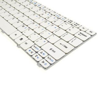Eathtek New White keyboard for Acer Aspire One AO532H 2594, AO532H 2622, AO532H 2727, AO532H 2730, AO532H 2742, AO532H 2789, AO532H 2825, AO532H 2964, AO532H 2997 Netbook / Laptop / Notebook US Layout: Computers & Accessories