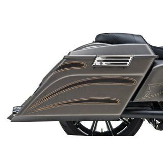 Arlen Ness 03 529 Deep Cut Saddlebag Latch Cover for Harley Davidson Touring: Automotive