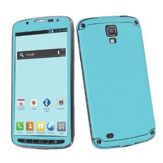 Samsung Galaxy S4 Active SGH i537 (AT&T) Vinyl Skin Decal Sticker   Turquoise Blue By SkinGuardz: Cell Phones & Accessories