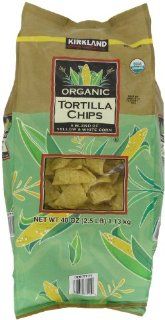 Kirkland Signature Organic Tortilla Chips, 40 Ounce : Grocery & Gourmet Food