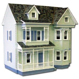 Dollhouse Miniature Country Victorian Dollhouse by RGT: Toys & Games