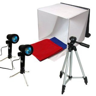 LimoStudio Photography Photo Video Studio Lighting Kit Set Photo Studio Light Box, 2 x High Output Lights, 4 x Chromakey Backgrounds, 1 x 41" Camera Tripod, LMS778 : Photo Studio Shooting Tents : Camera & Photo