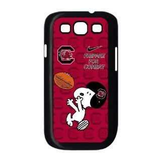 NCAA South Carolina Gamecocks Funny Snoopy Nike Logo Hard Cases Cover for Samsung Galaxy S3 Electronics
