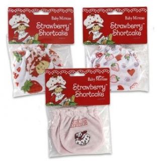 Strawberry Shortcake Baby Cap Hat & Mittens ~ Assorted Sets: Infant And Toddler Hats: Clothing