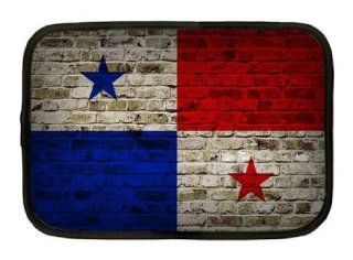 Panama Flag Brick Wall Design Neoprene Sleeve   Fits all iPads and Tablets: Computers & Accessories
