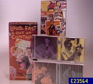 Loud, Fast & Out of Control Set of 4 50s Rock CDs —