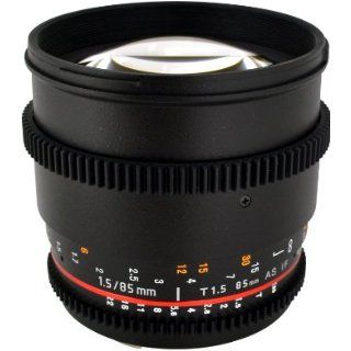 Full Rokinon Cine Lens Kit   35mm + 24mm + 14mm + 85mm + 8mm for Canon Bundle : Camera And Camcorder Lens Bundles : Camera & Photo