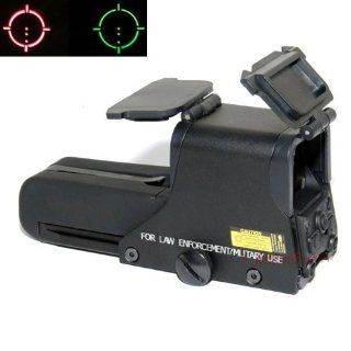 552 Mil Dot Reticule "Holo" Style Red Dot Sight Red & Green Illumination with Flip Covers: Sports & Outdoors